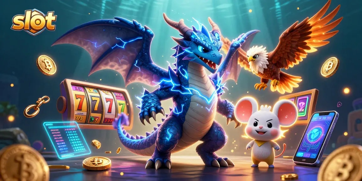 Engage with slot games and win big with vivid illustrations of symbols and characters.
