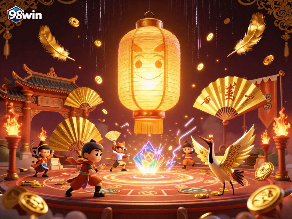 Engage with exciting opportunities at 98win as the golden lantern spirit illuminates the vibrant casino scene.