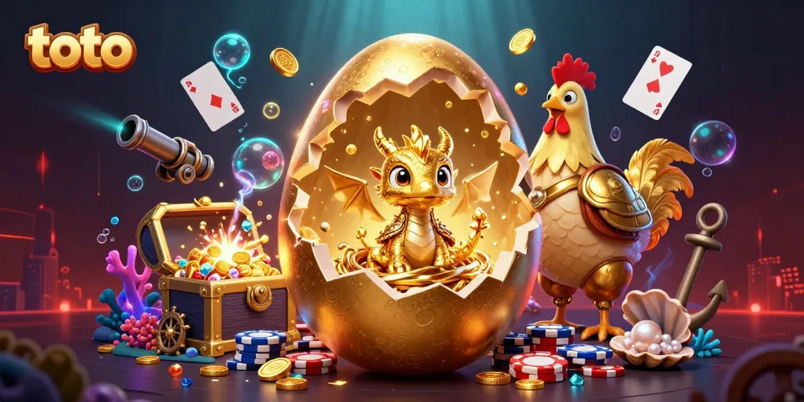 Menikmati pengalaman menarik bermain toto di dunia kasino dengan karakter kartun 3D yang menawan.