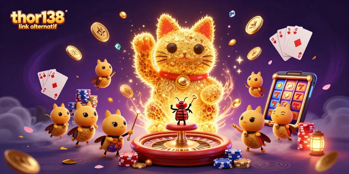 Memenangkan kesempatan dengan thor138 link alternatif untuk permainan judi yang menarik.