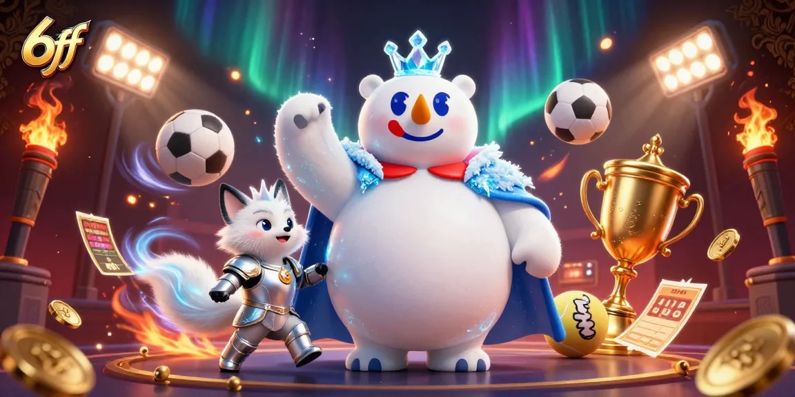 Experience thrilling gaming with 6ff, featuring dynamic sports elements and vibrant casino visuals.