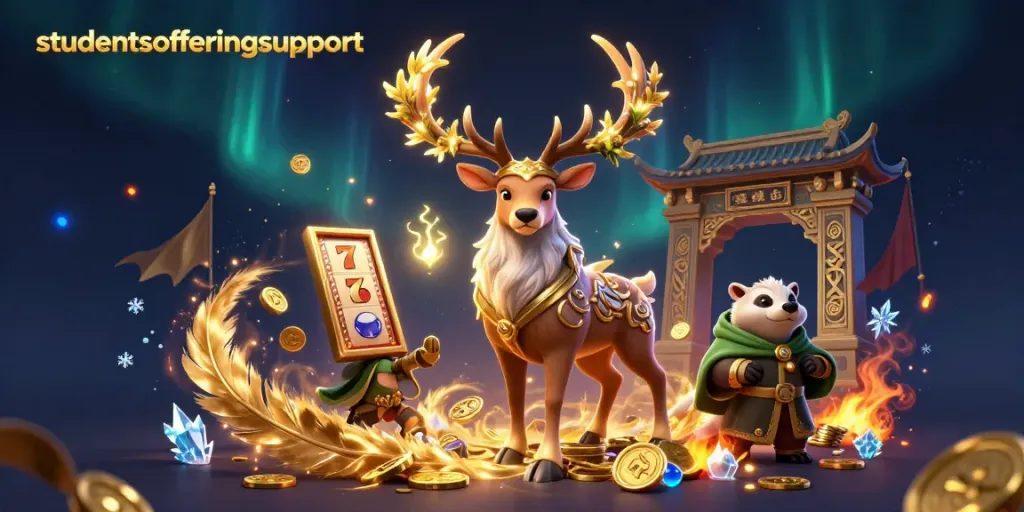 Slot taruhan di HOKI99 dengan studentsofferingsupport, menyoroti kombinasi grafik menarik.