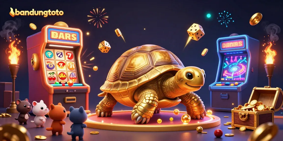 Experience thrilling gaming with Bandungtoto's pinball tortoise and jackpot slots bursting with excitement.