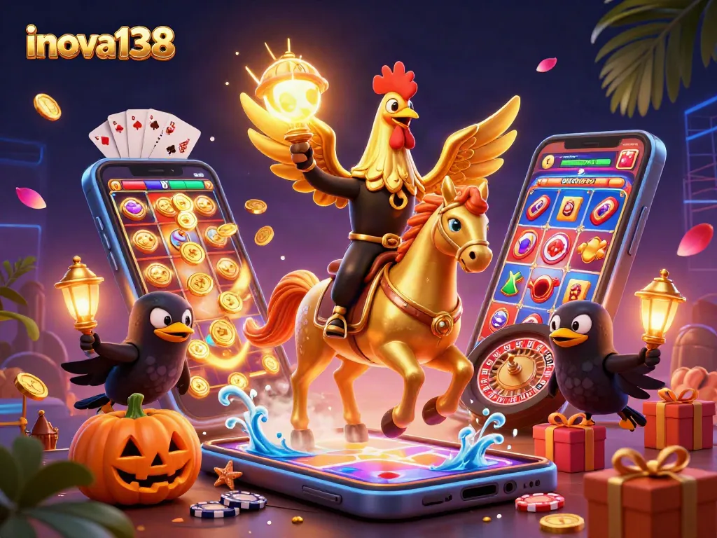 Experience thrilling gaming at inova138 with vibrant visuals and slot excitement.