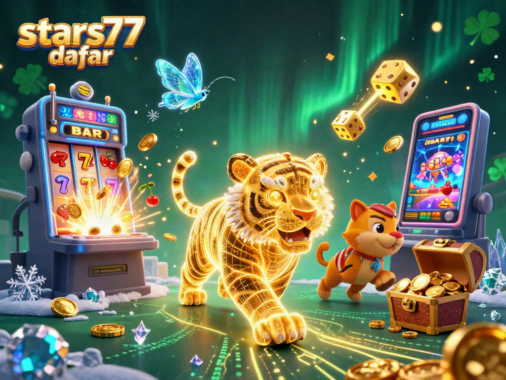 Menang besar di stars77 daftar dengan jackpot luar biasa dalam adegan kasino digital