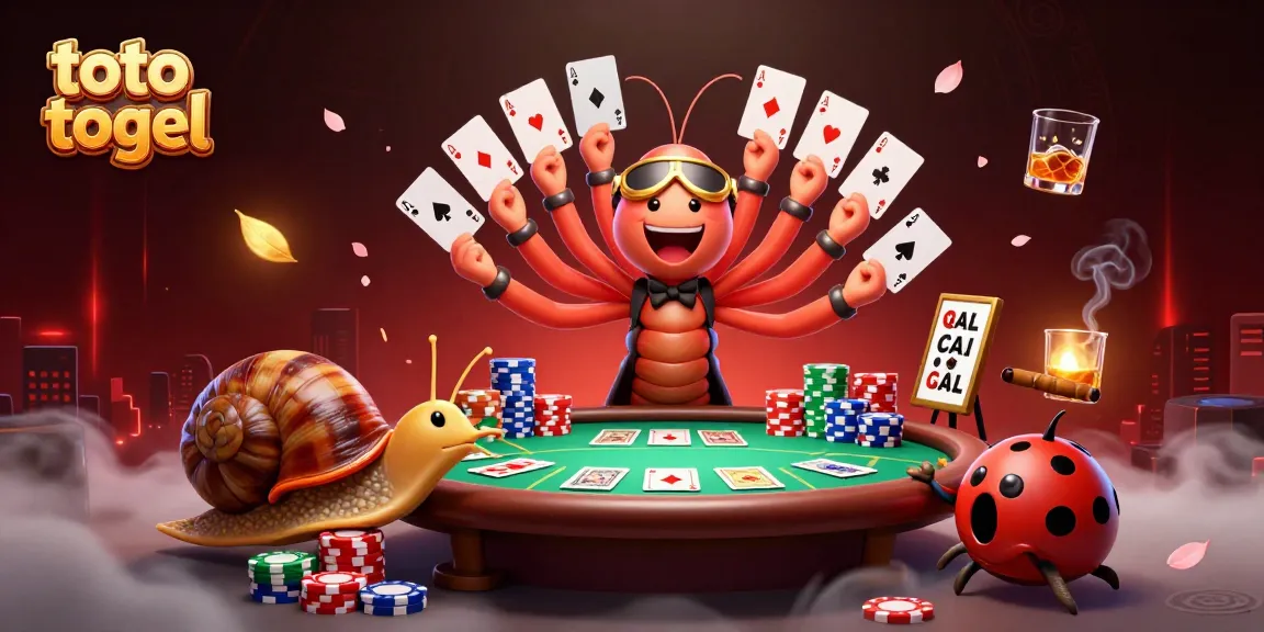 Menangkan toto togel dengan dealer unik dalam kasino yang penuh warna dan elemen yang menarik.