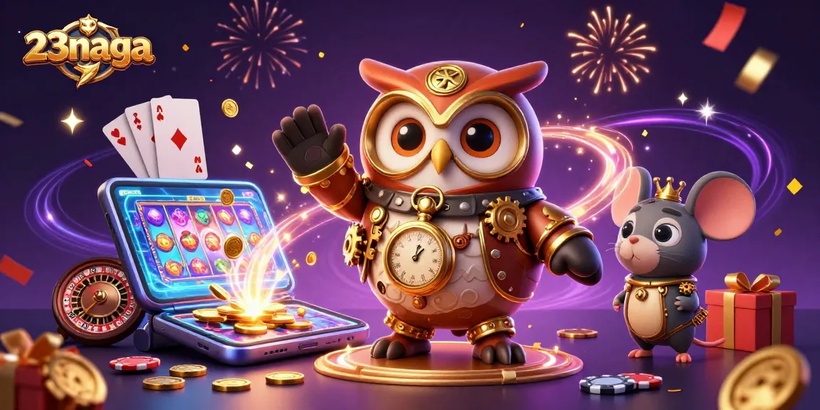 Menangkan slot dengan 23naga melalui ilustrasi mengagumkan yang menunjukkan karakter dan elemen kasino terkemuka.