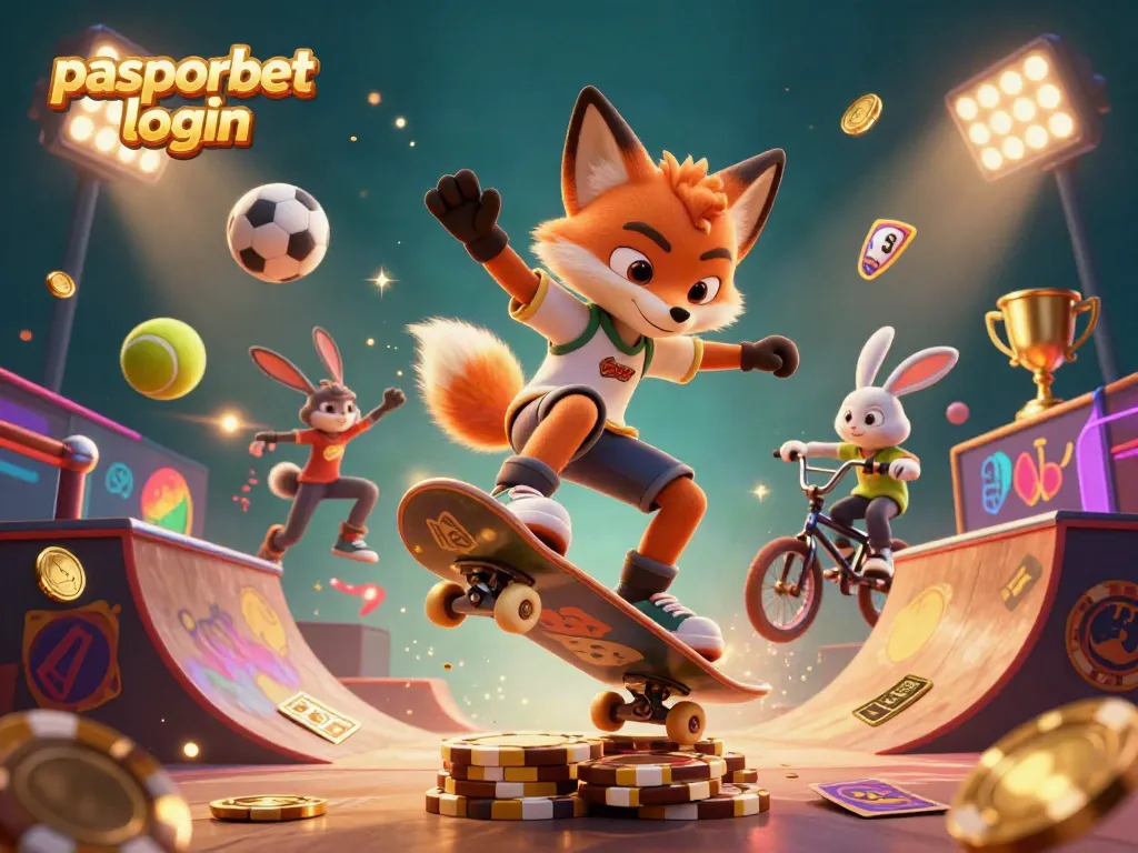 Masuklah ke PASPORBET login dengan tampilan grafis yang menarik dan dinamis.