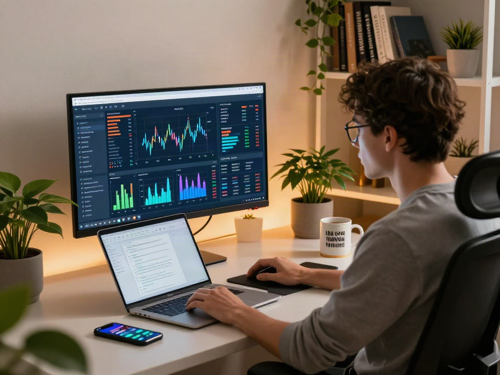 Analisis data diana4d di ruang kerja modern dengan fokus pada tren.