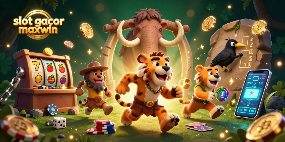 Menangkan jackpot dengan slot gacor maxwin sambil bermain di kasino prasejarah.