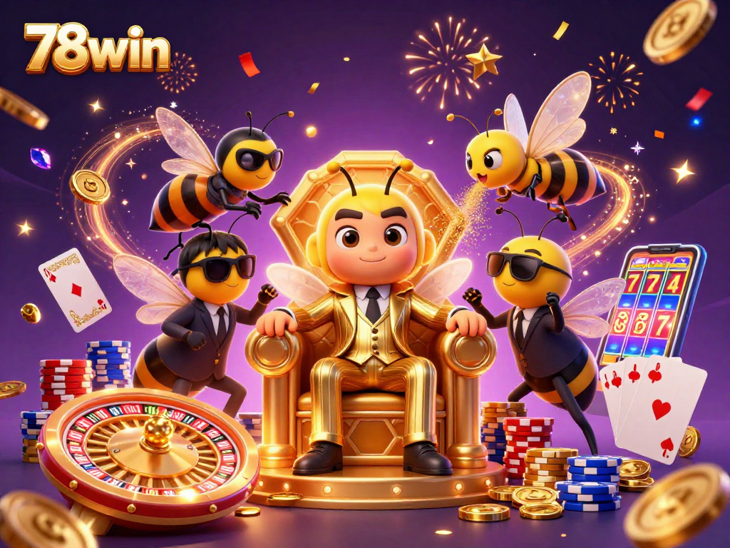 Engage with 78win's vibrant casino scene packed with bumblebee mob bosses and dynamic gaming action.