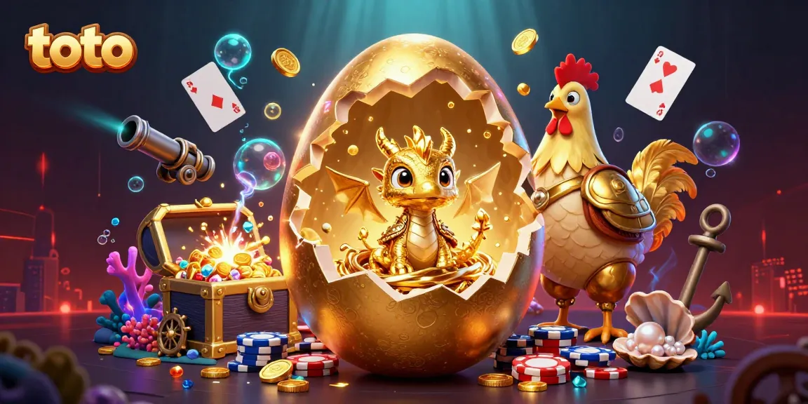 Menikmati pengalaman menarik bermain toto di dunia kasino dengan karakter kartun 3D yang menawan.