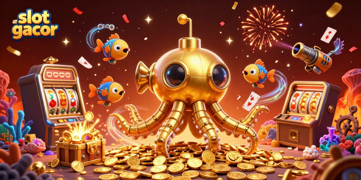 Slot gacor: Nikmati petualangan mendebarkan dengan mesin slot dan harta karun di sekelilingnya
