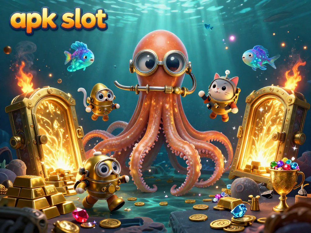 Menangkan apk slot dengan simbol keberuntungan di lautan harta karun.