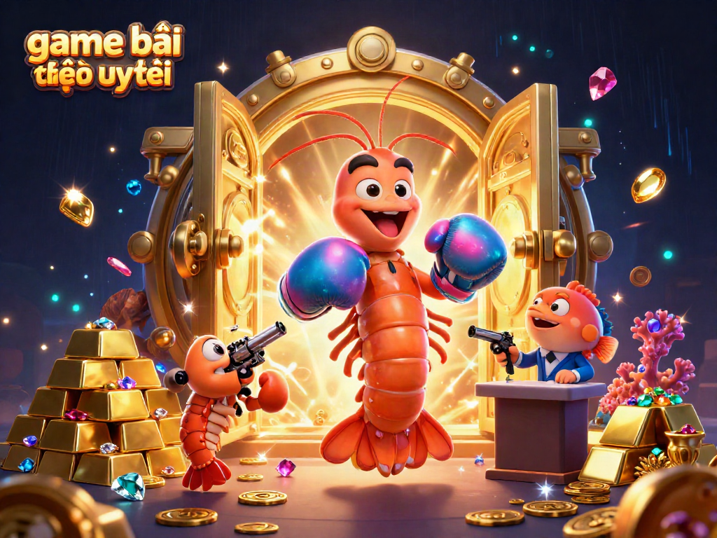 Engage with game bài đổi thưởng uy tín through vibrant 3D characters, casino treasures, and interactive excitement.