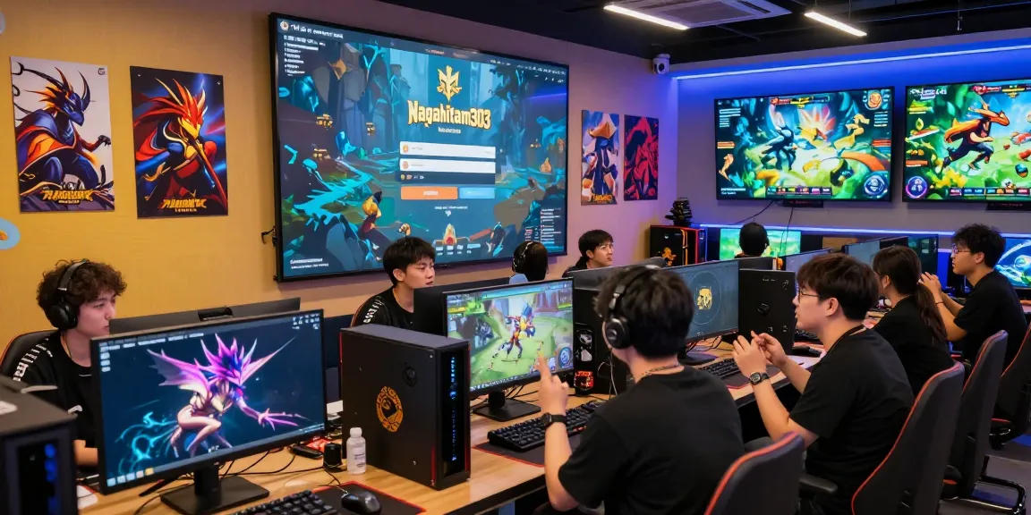 Nagahitam303 Login for dragon hunters at a vibrant gaming forum, showcasing community energy.