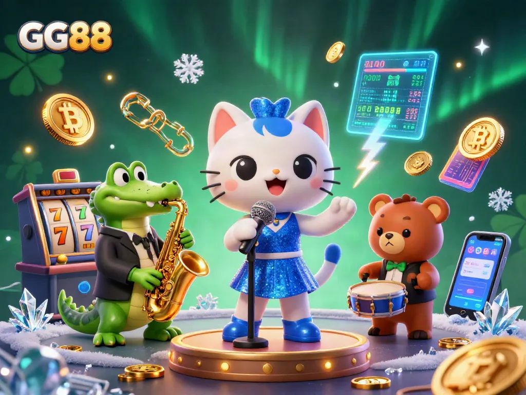 Experience energetic fun at GG88 Casino featuring vibrant characters and dynamic gaming elements
